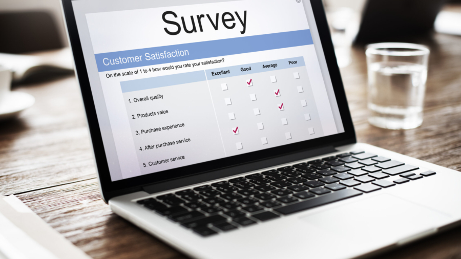 Customer satisfaction online survey form